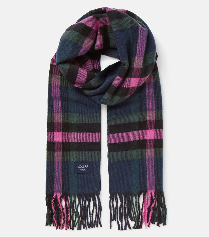 Joules Ladies Langtree Check Scarf