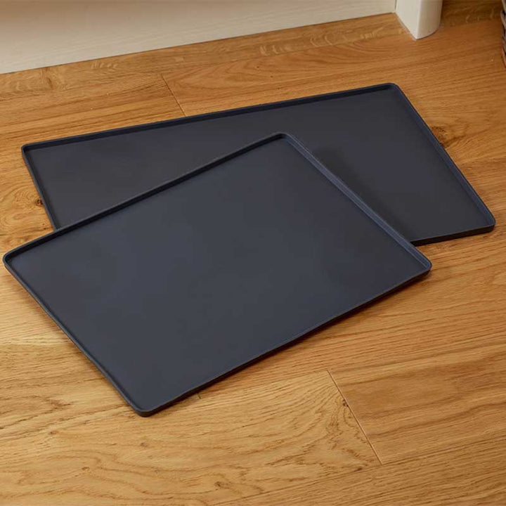 Zoon FloorGrip Feeding Mat Slate