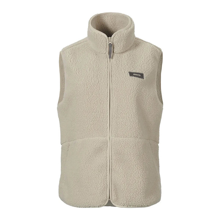 Musto Womens Cove Deep Pile Fleece Vest