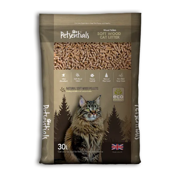 Petsentials Wood Based Cat Litter