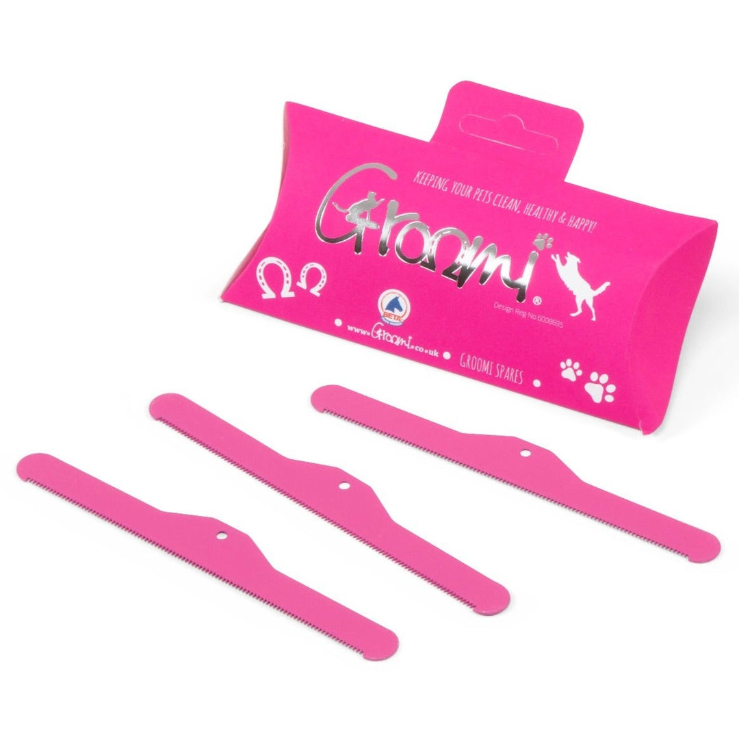 The Groomi Spare Blade Kit in Pink#Pink
