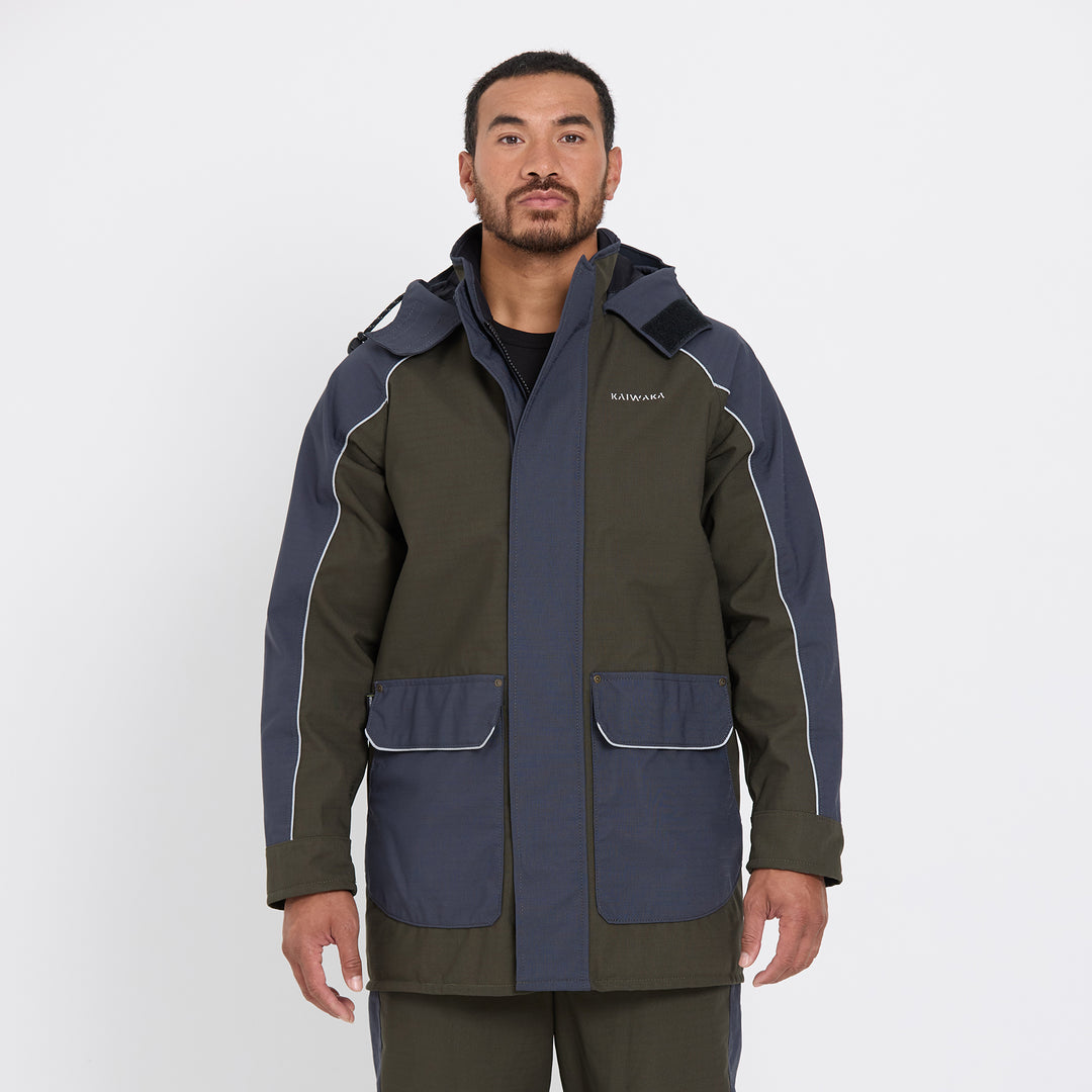 Kaiwaka Mens Stormforce Parka Jacket