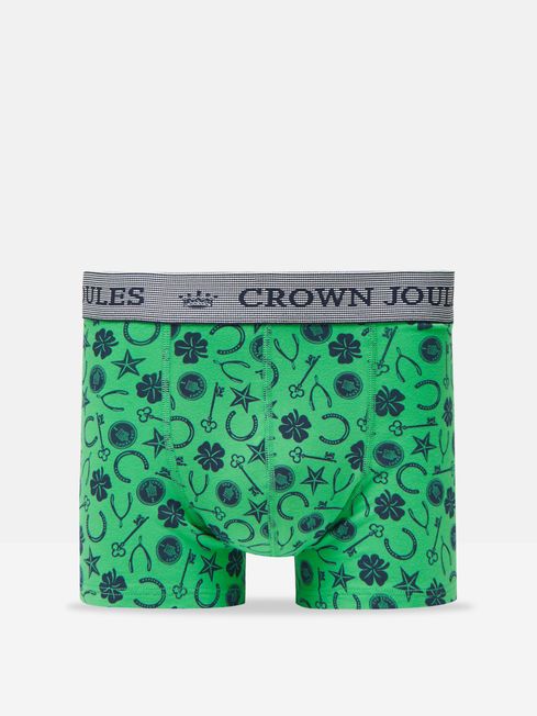 Joules Mens Crown Joules Underwear#Green