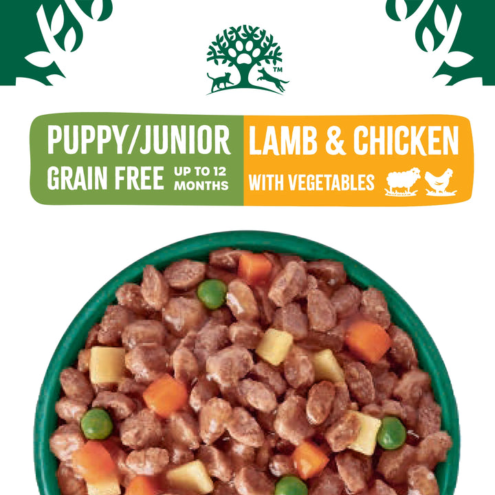 James Wellbeloved Puppy Grain Free Pouch with Lamb & Chicken