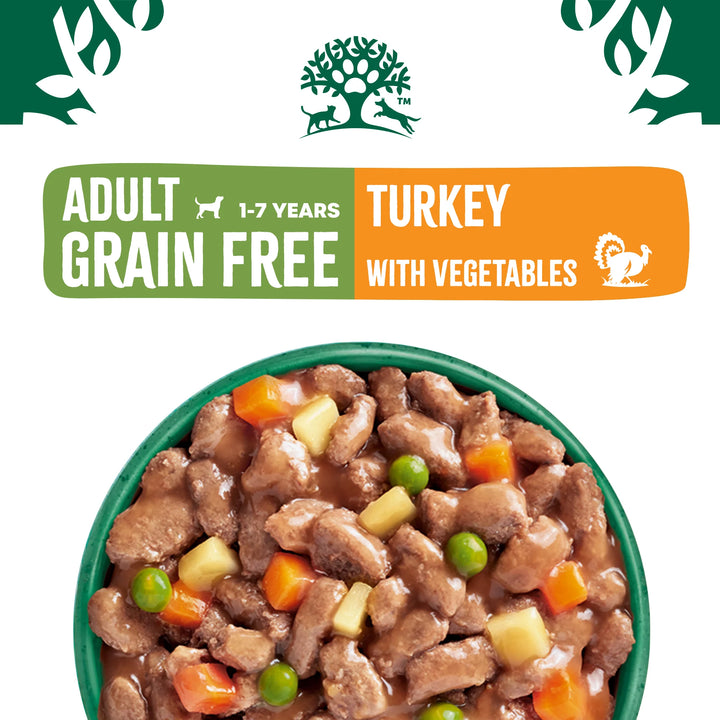 James Wellbeloved Adult Dog Grain Free Pouches with Turkey