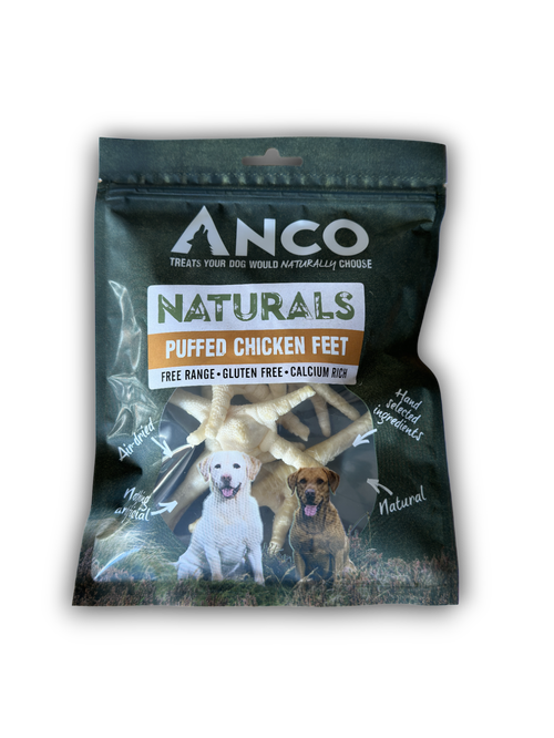 Anco Naturals Puffed Chicken Feet