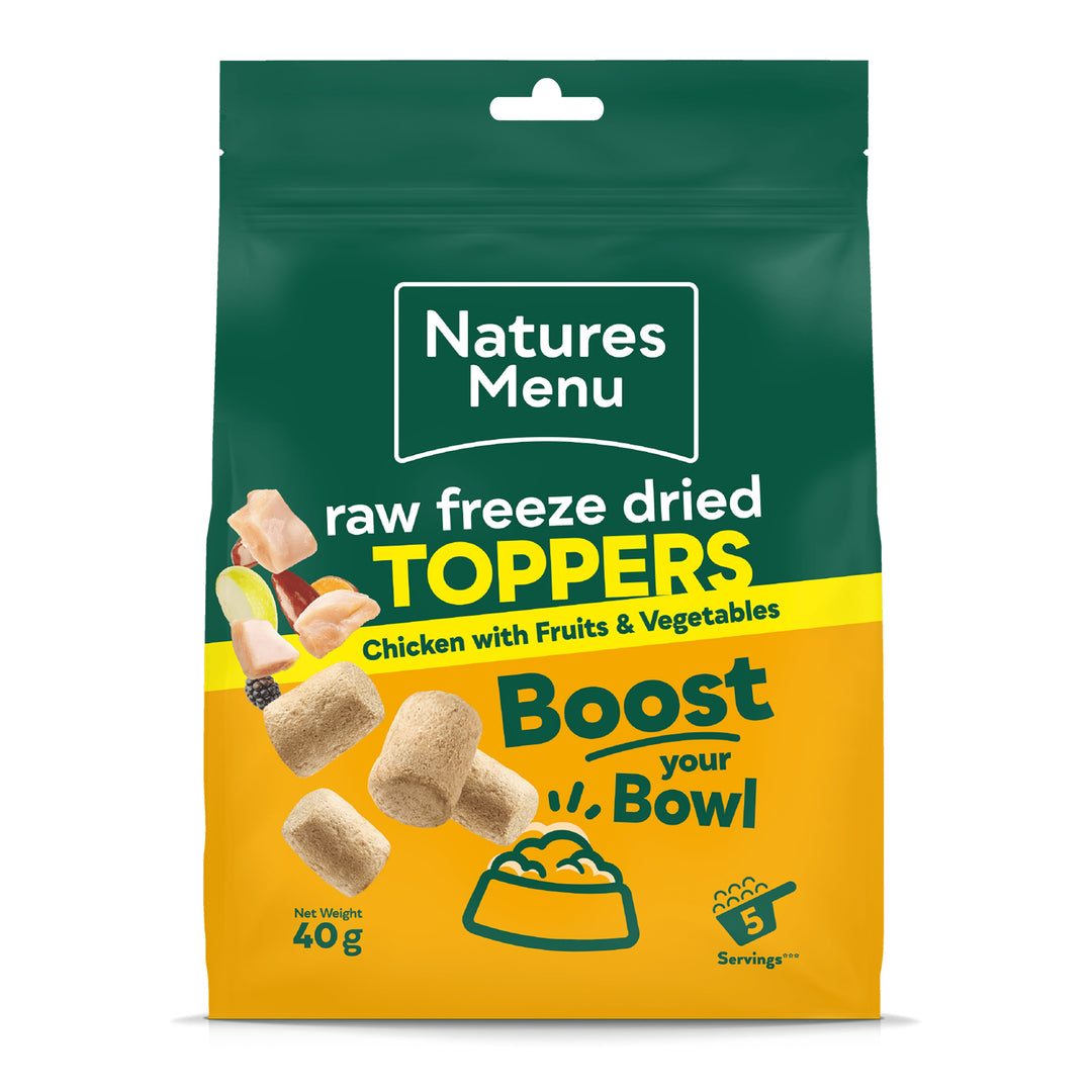 Natures Menu Freeze Dried Toppers Chicken 40g