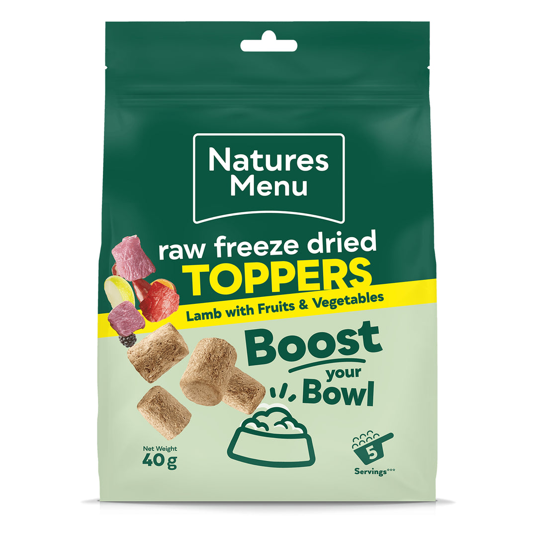 Natures Menu Freeze Dried Toppers Lamb 40g