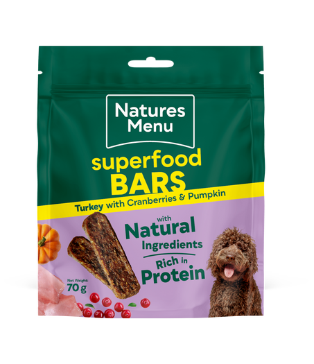 Natures Menu Turkey Superfood Bars
