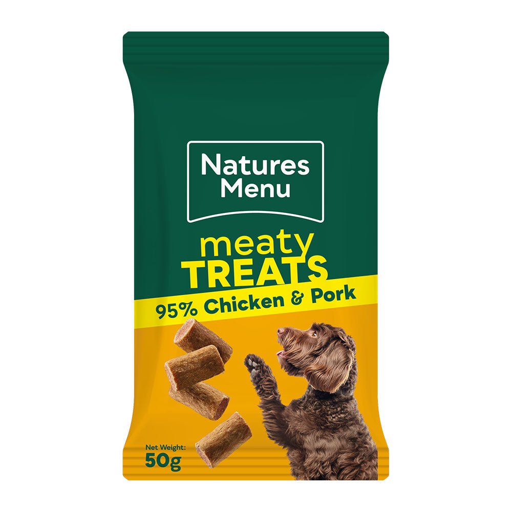 Natures Menu Meaty Treats Chicken & Pork 50g