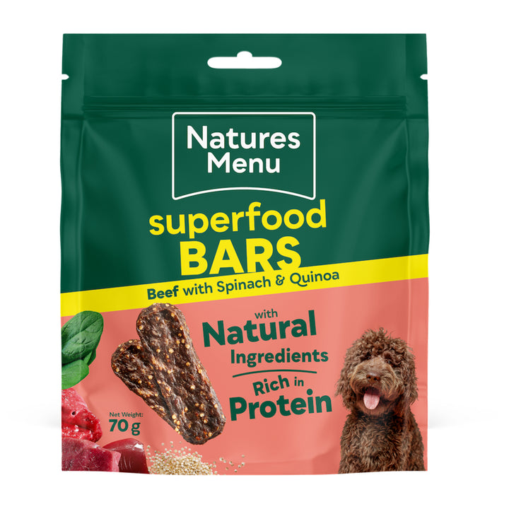 Natures Menu Superfood Bars Beef
