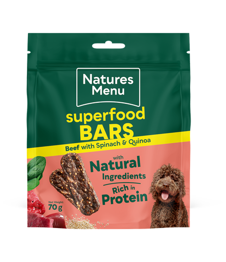 Natures Menu Beef Superfood Bars