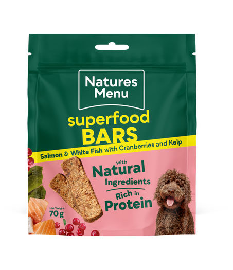 Natures Menu Salmon & Whitefish Superfood Bars