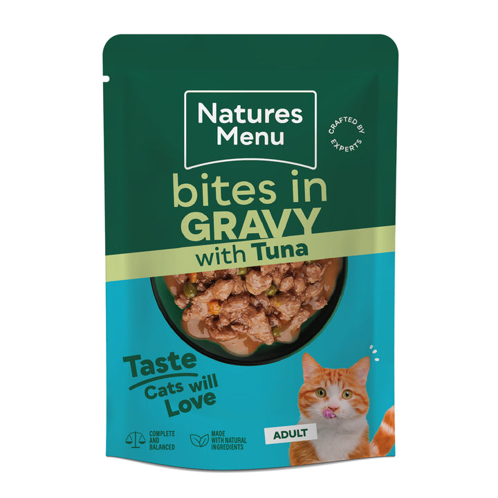 Natures Menu Cat Bites in Gravy Multi Pack