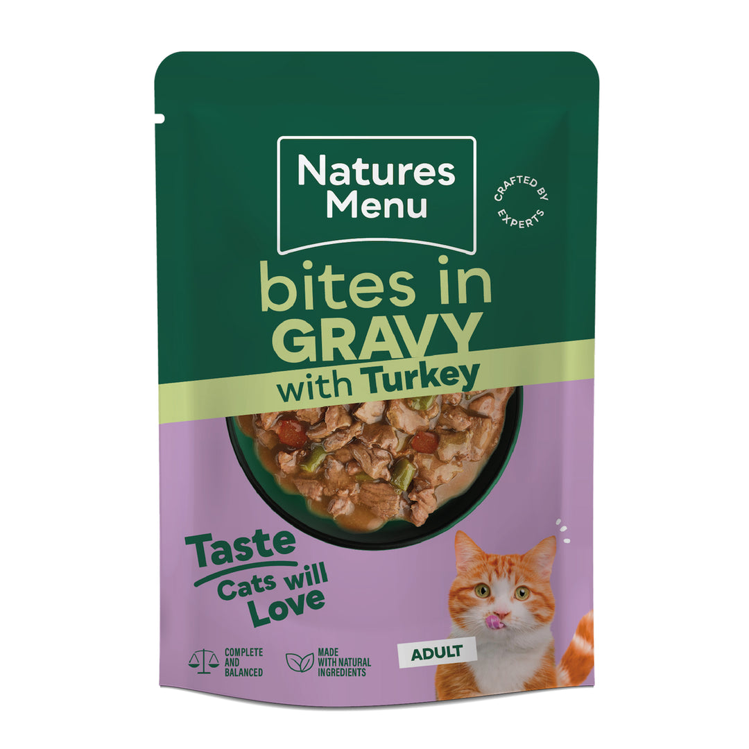 Natures Menu Cat Bites in Gravy Multi Pack