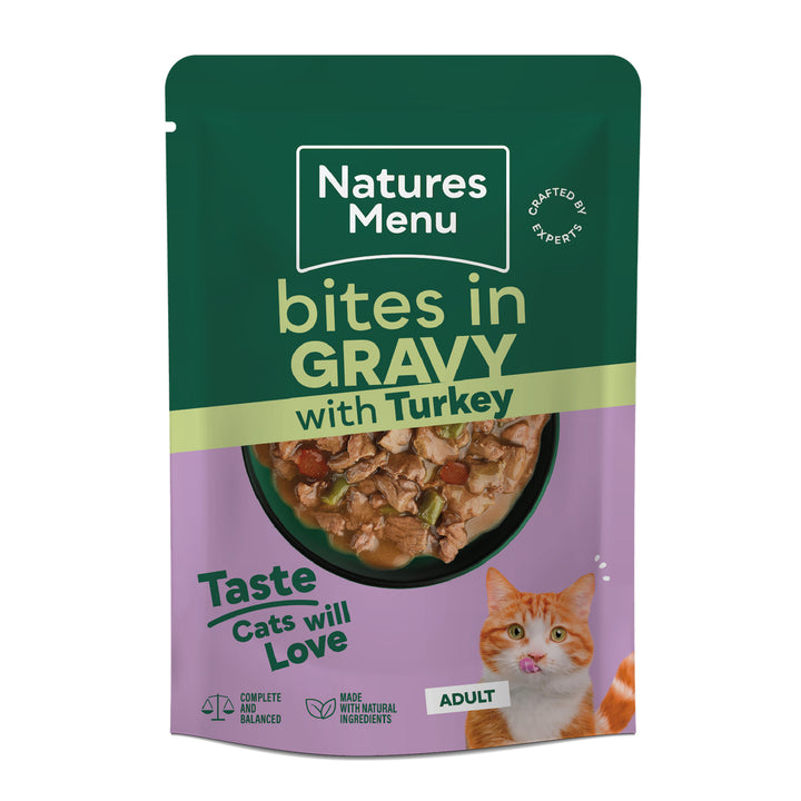 Natures Menu Cat Bites in Gravy Multi Pack
