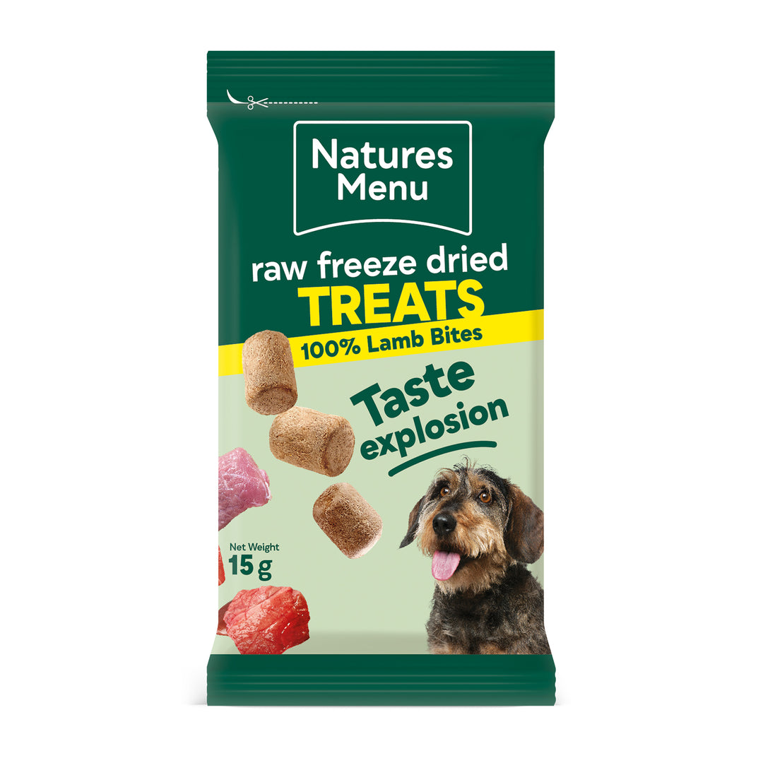 Natures Menu Pure Freeze Dried Meat Bites Lamb