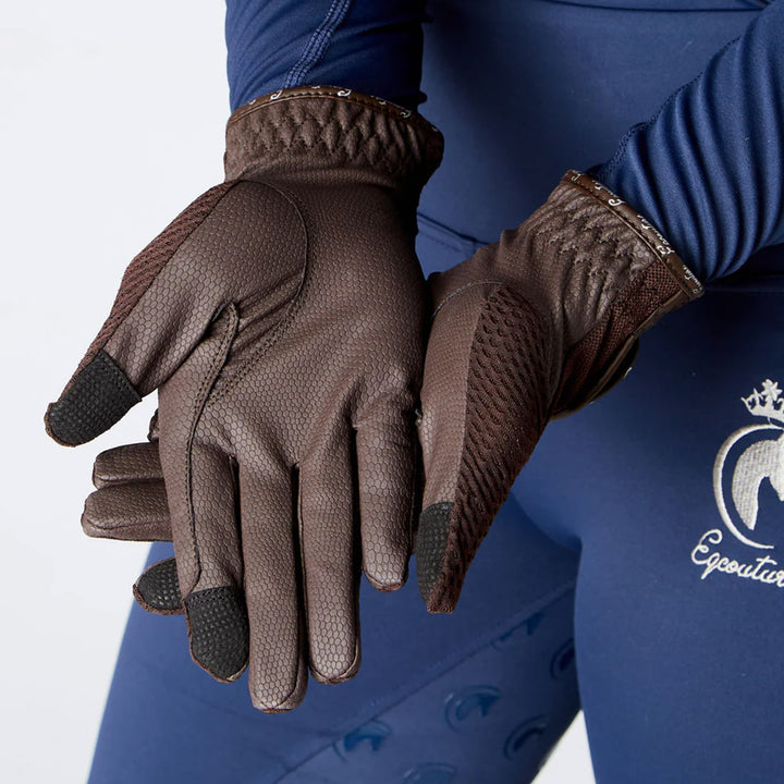 Eqcouture VentiGrip Horse Riding Gloves