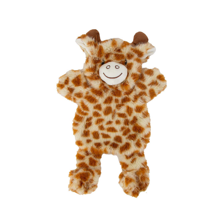 Ancol Cuddle Giraffe Floppet Silent Dog Toy