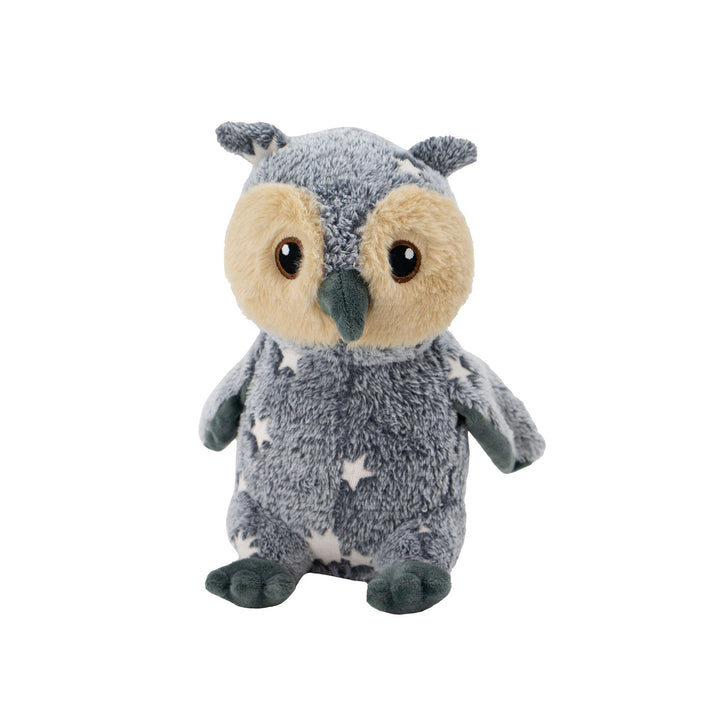 Ancol Cuddle Glow in the Dark Owl Dog Toy
