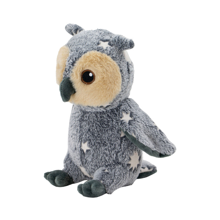 Ancol Cuddle Glow in the Dark Owl Dog Toy
