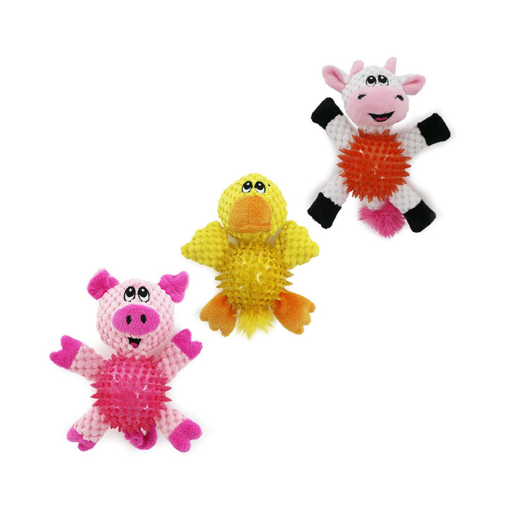 Ancol Small Bite Ball Bellies Pig / Cow / Chick