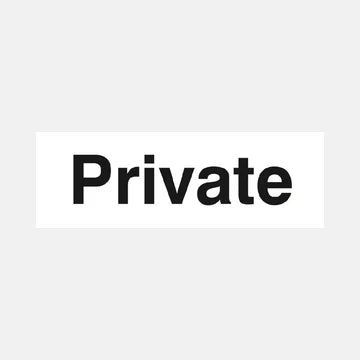 Raymac Private Sign | Millbry Hill