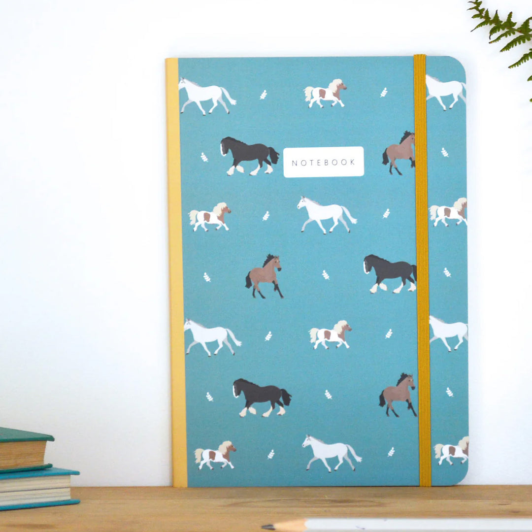 Rebecca Pitcher A5 Notebook Horses