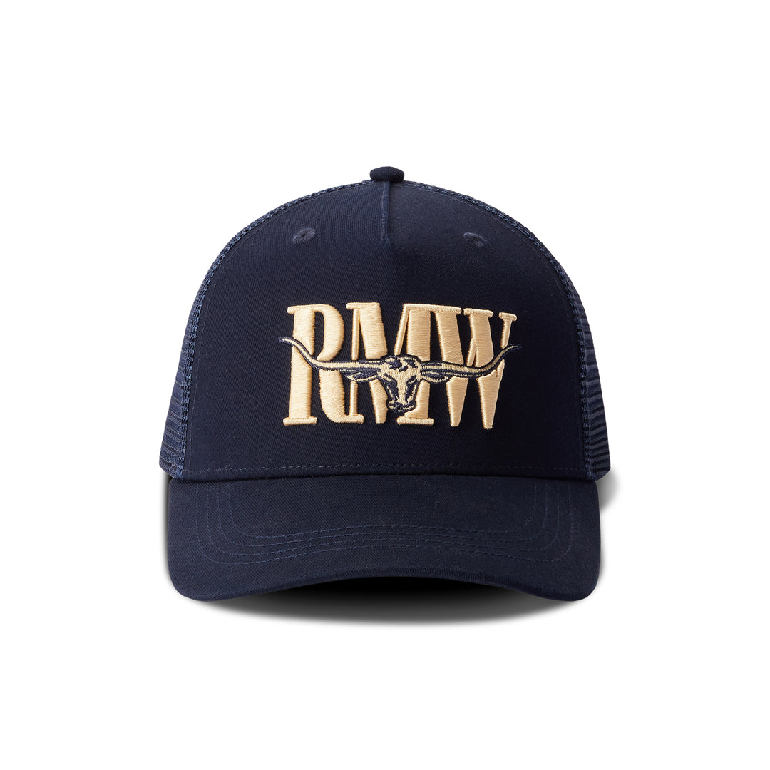 R M Williams Mens RMW Steershead Trucker Cap