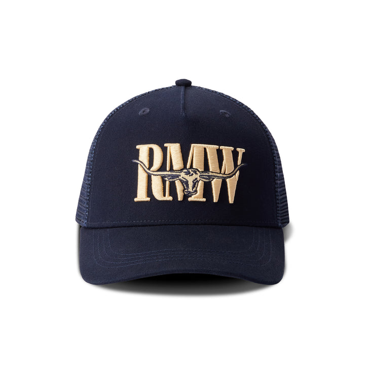 R M Williams Mens RMW Steershead Trucker Cap