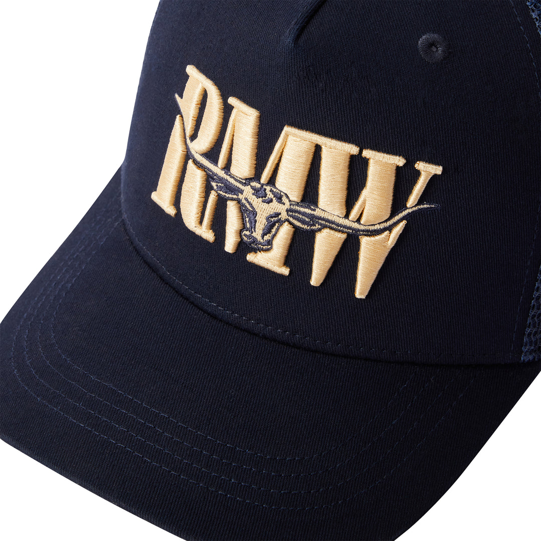R M Williams Mens RMW Steershead Trucker Cap