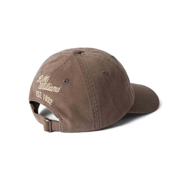 R M Williams Mens Longhorn Twill Cap