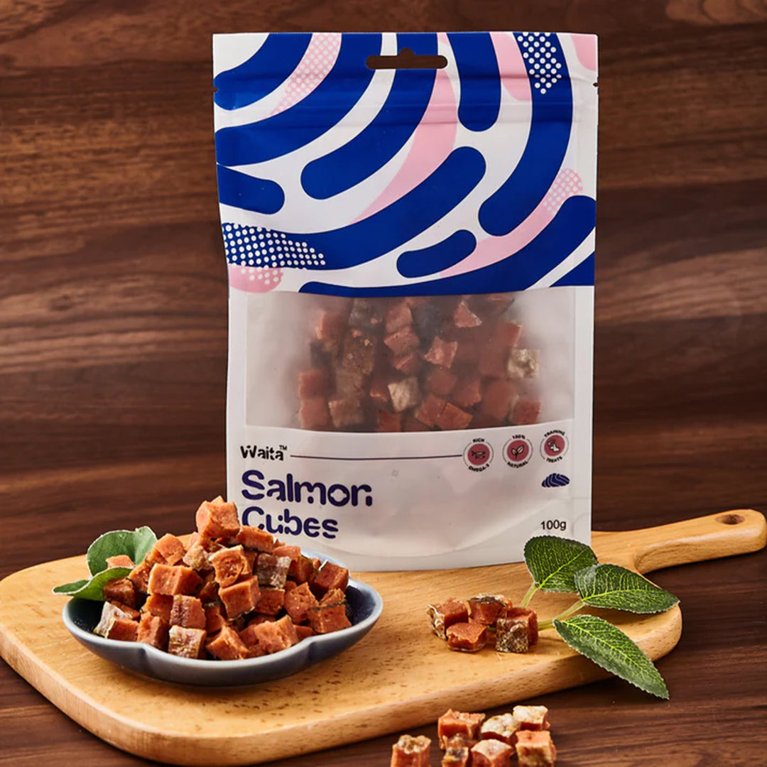 Waita Air Dried Salmon Cubes