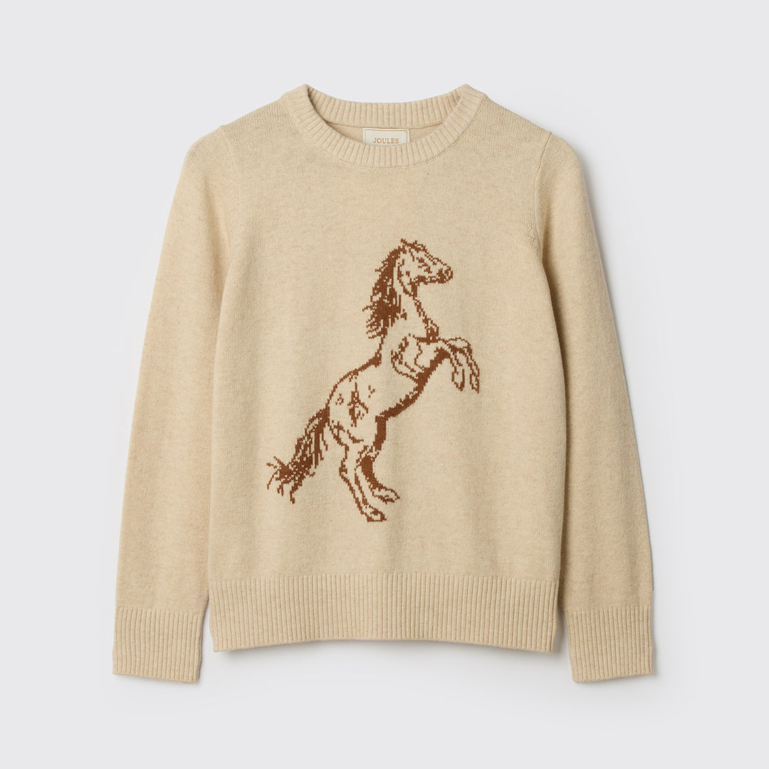 Joules Ladies Horse Knit Jumper