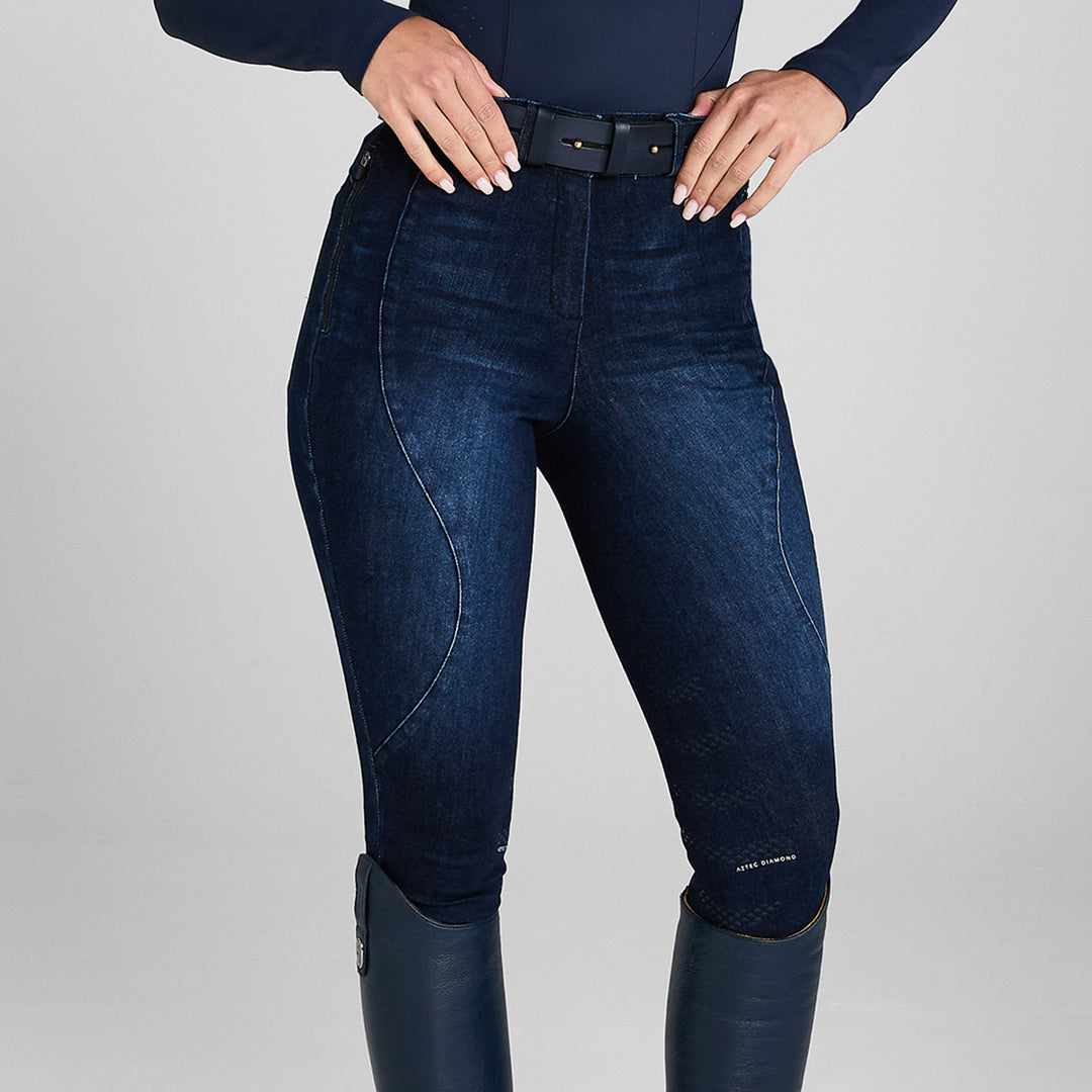 Aztec Diamond Ladies Premium Denim Breeches