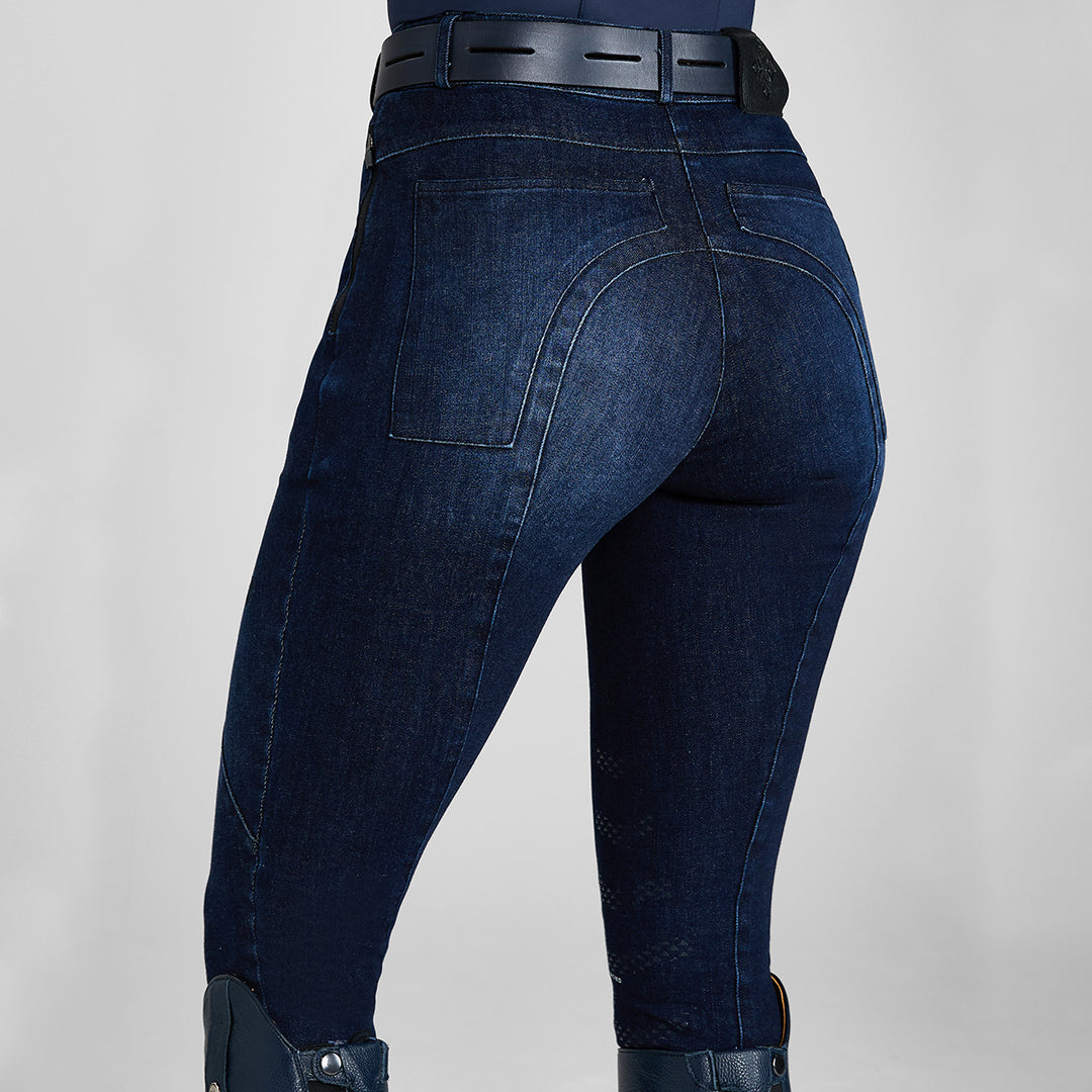 Aztec Diamond Ladies Premium Denim Breeches