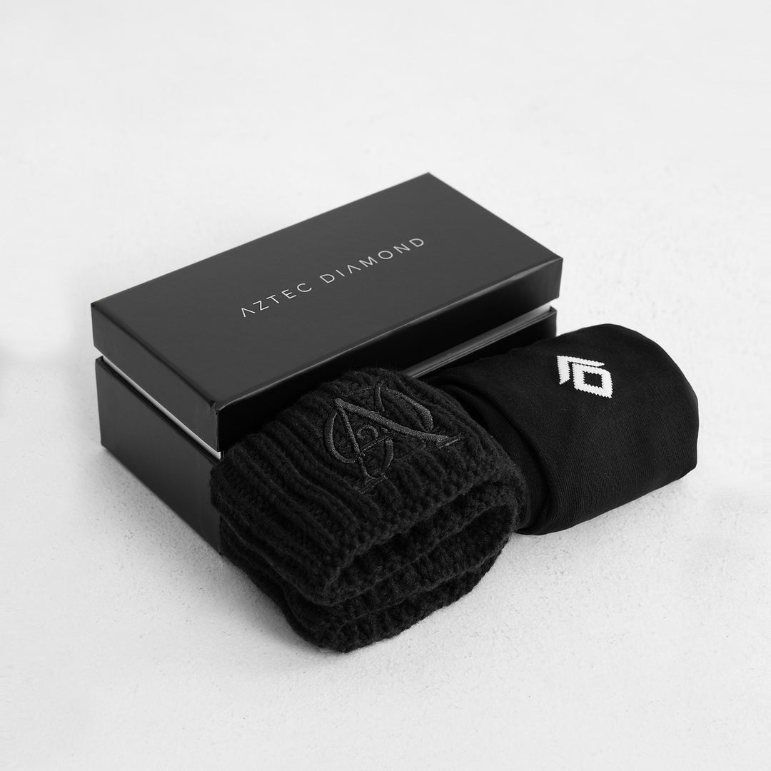 Aztec Diamond Ladies Sock and Headband Gift Box