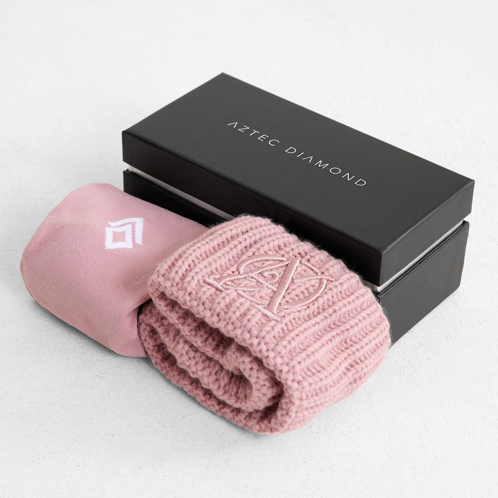 Aztec Diamond Ladies Sock and Headband Gift Box