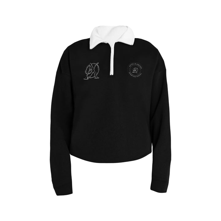 Aztec Diamond Ladies Sporting Goods Zip Polo