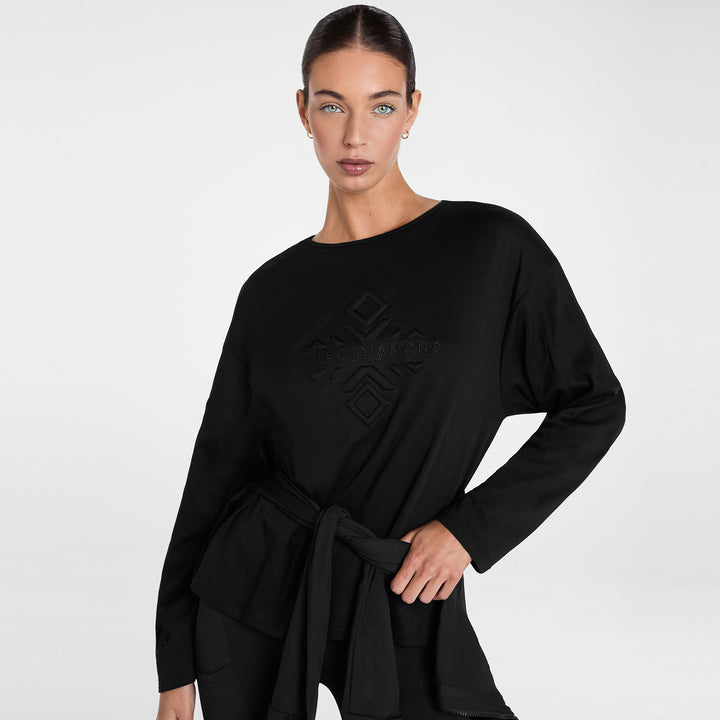 Aztec Diamond Ladies Soft Loose Emboss Tee