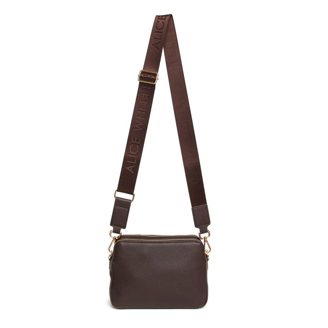 Alice Wheeler Kensington Dual Zip Cross Body Bag