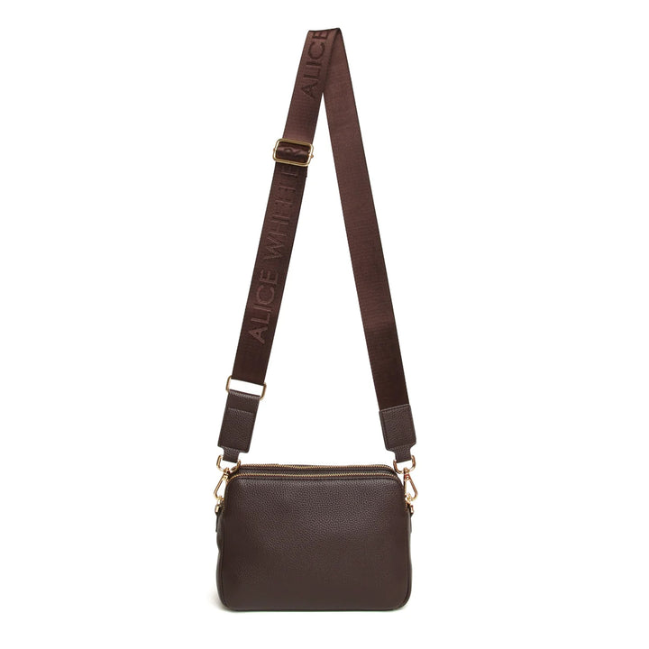 Alice Wheeler Kensington Dual Zip Cross Body Bag