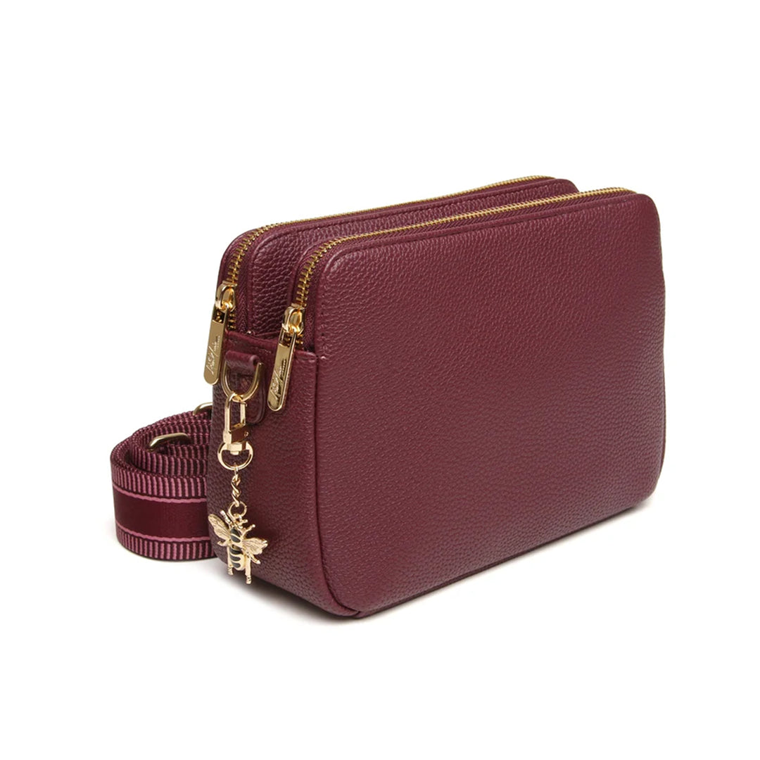 Alice Wheeler Dual Zipped Cross Body Bag