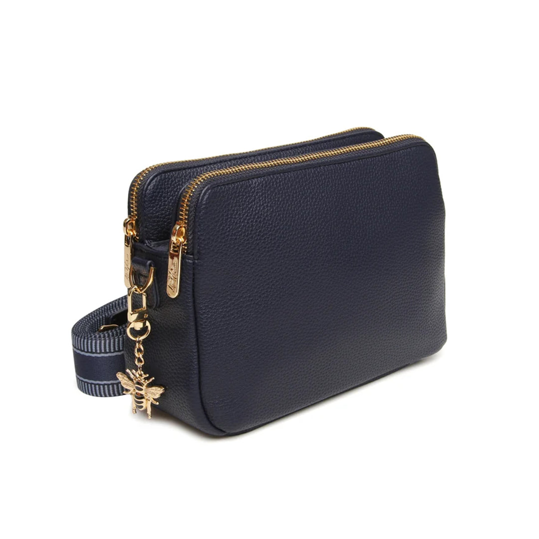 Alice Wheeler Dual Zipped Cross Body Bag