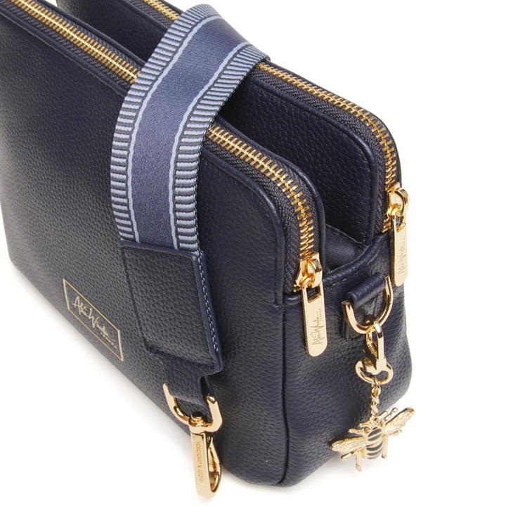 Alice Wheeler Dual Zipped Cross Body Bag