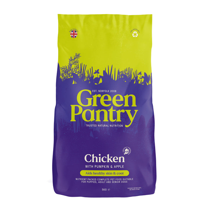 Green Pantry Skin & Coat Dog Food with Chicken