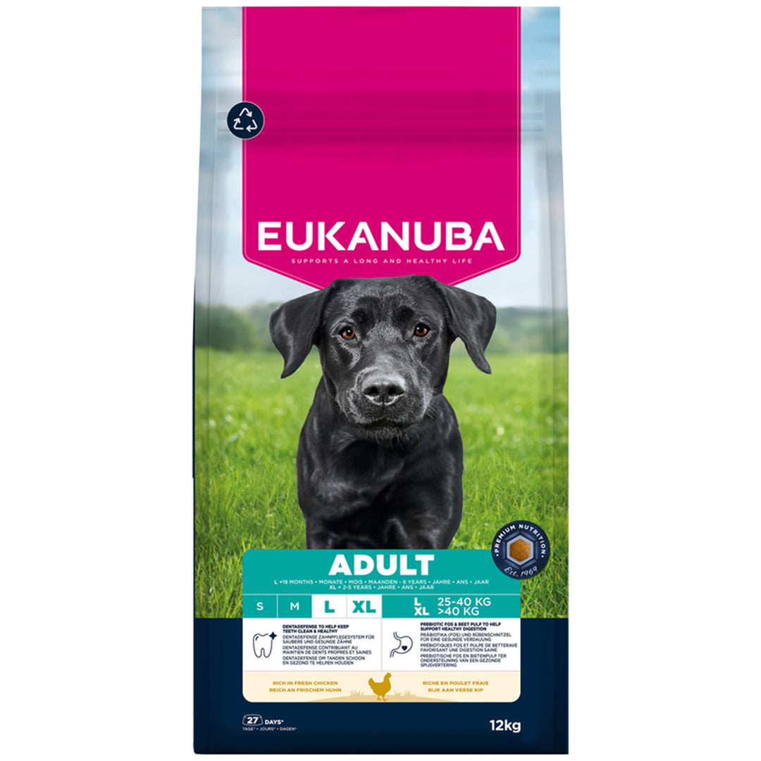 Eukanuba Adult Large Breed Dog Food with Chicken#12kg