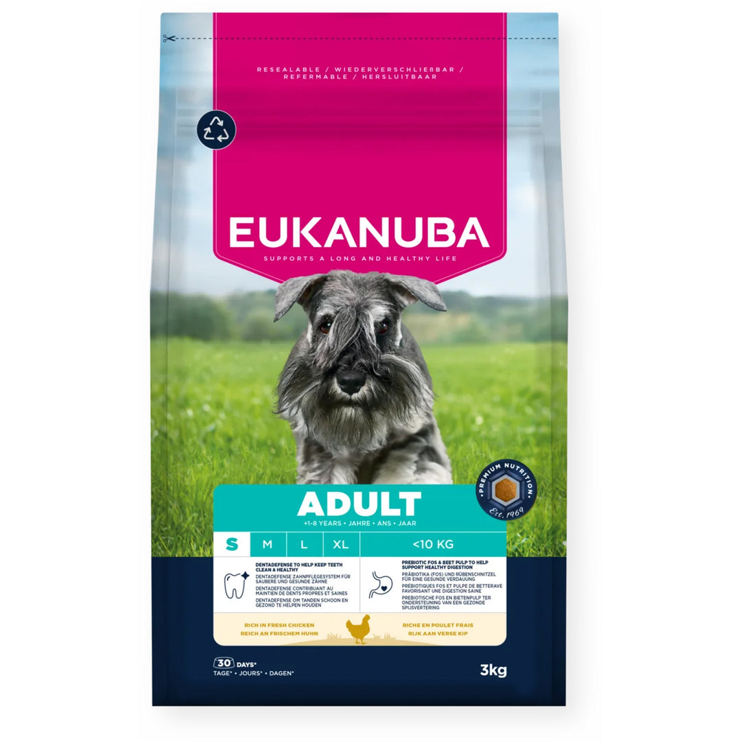 Eukanuba Adult Small Breed Dog Food with Chicken