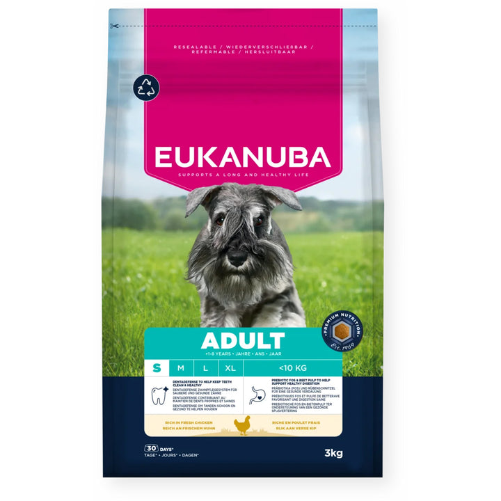 Eukanuba Adult Small Breed Dog Food with Chicken