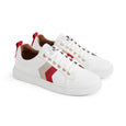 Fairfax & Favor Ladies Limited Edition Cherry/Stone Alexandra Trainer